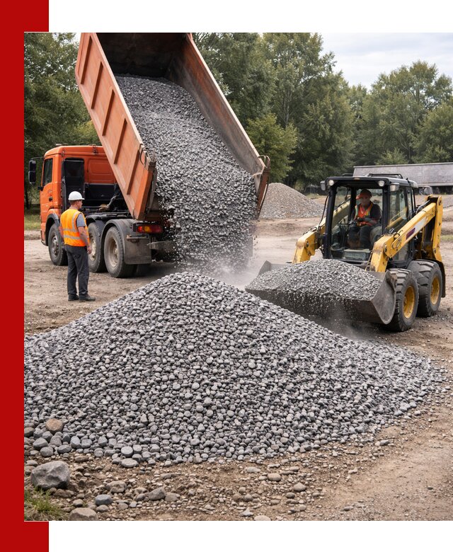 Купить гранитный щебень фракции 5–10 в Благовещенске с доставкой