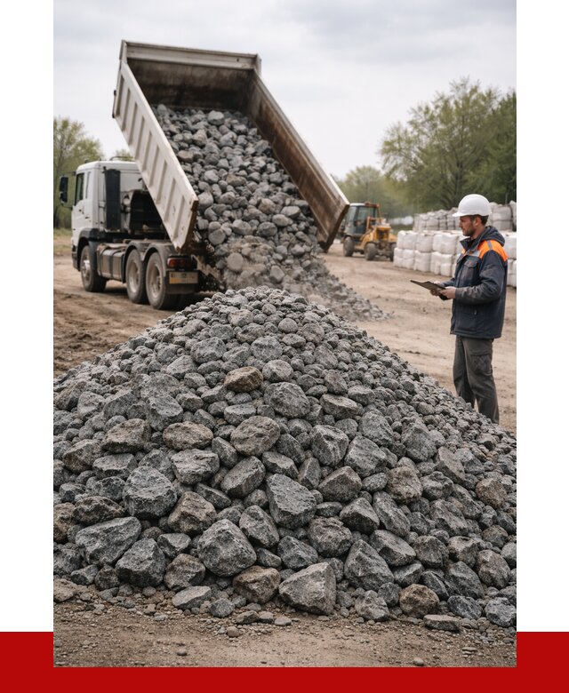 Гранитный щебень фракция 100-200 в Благовещенске от 4362 р. ПРОНЕРУДБгв