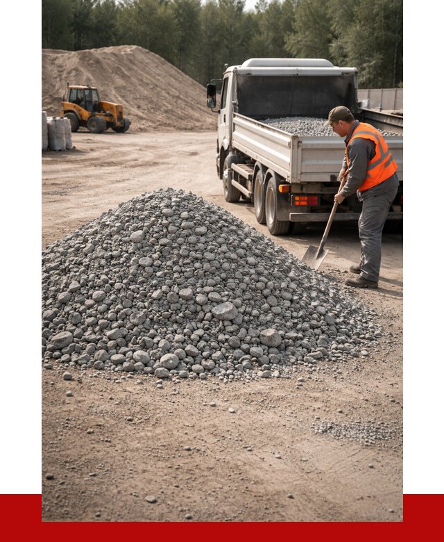 Гравийный щебень фракция 5-10 в Благовещенске от 2285 р. | ПРОНЕРУДБгв