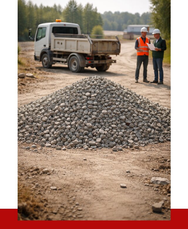 Гравийный щебень фракция 20-40 в Благовещенске от 1246 р. | ПРОНЕРУДБгв