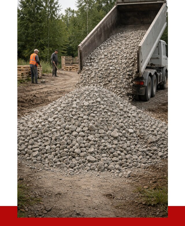 гравийный щебень фракция 70-120 в Благовещенске от 2545 р. ПРОНЕРУДБгв