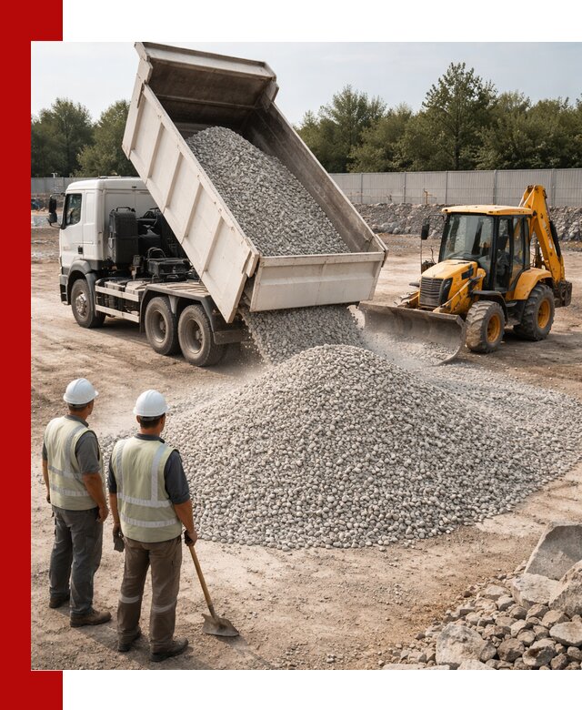 Купить известняковый щебень фракции 5–10 мм с доставкой в Благовещенске