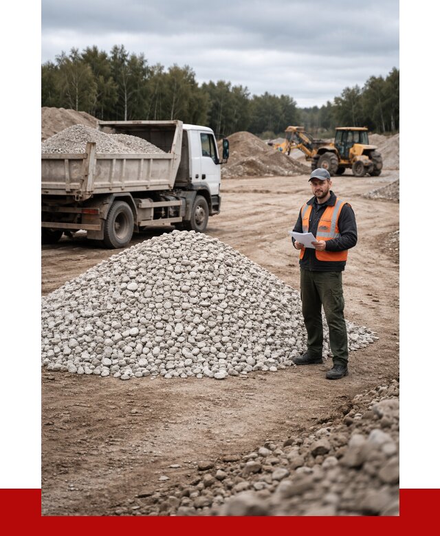 Доломитовый щебень в Благовещенске купить от 2285 р., ПРОНЕРУДБгв