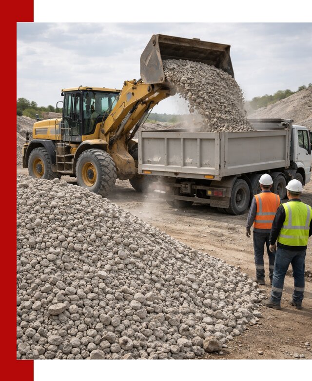 Доломитовый щебень фракция 40–71 доставка и продажа в Благовещенске