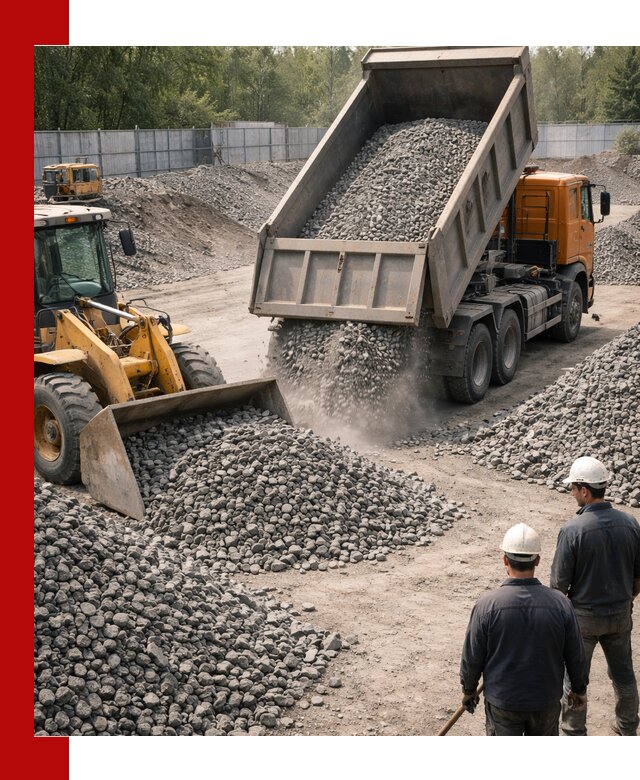 Шлаковый щебень фракция 20-40 доставка и продажа в Благовещенске