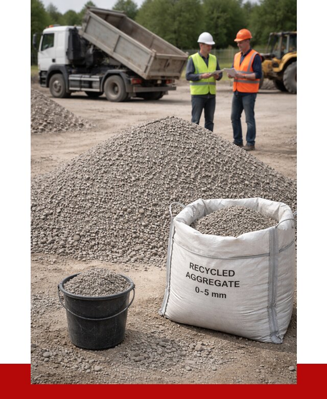 Вторичный щебень фракция 0-5 в Благовещенске от 1662 р. ПРОНЕРУДБгв