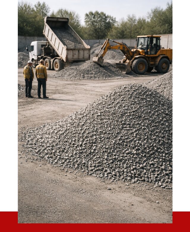 Вторичный щебень фр. 5-20 в Благовещенске от 1662 р. - ПРОНЕРУДБгв