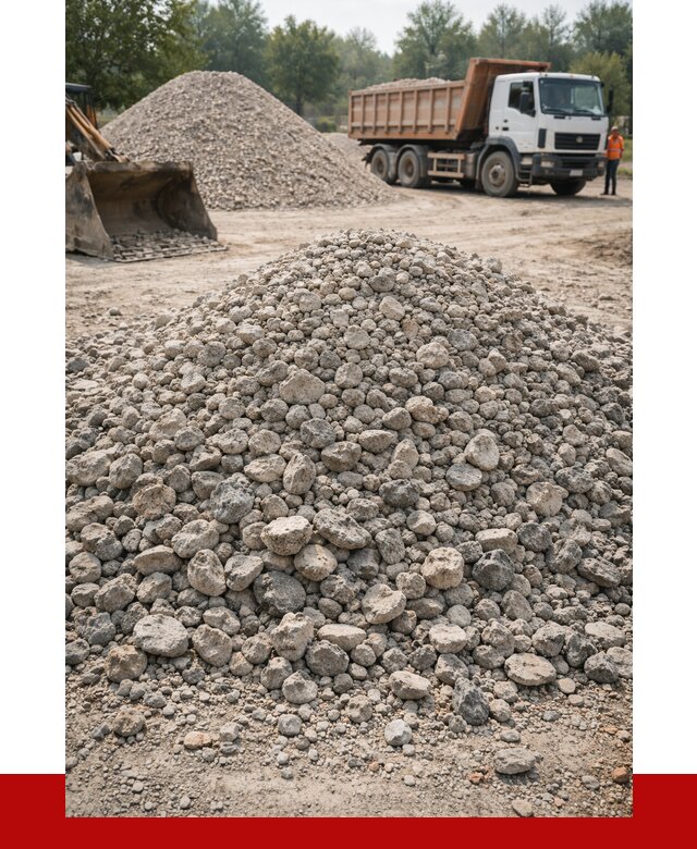 Вторичный щебень фракция 20-40 в Благовещенске от 2285 р ПРОНЕРУДБгв