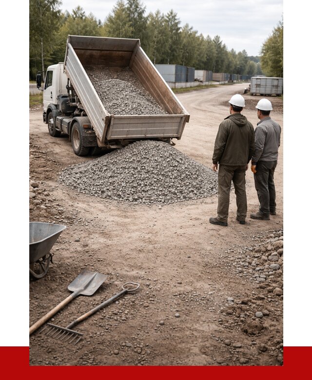 Бетонный щебень фракция 5-20 в Благовещенске от 3324 р., ПРОНЕРУДБгв