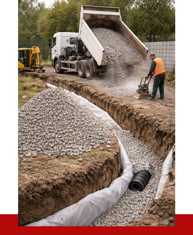 Щебень для дренажа в Благовещенске от 1921 р., ПРОНЕРУДБгв доставка