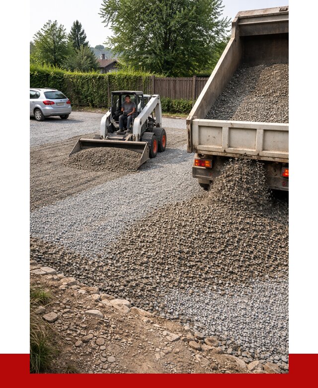 Щебень для парковки в Благовещенске с доставкой от 1246 р.| ПРОНЕРУДБгв