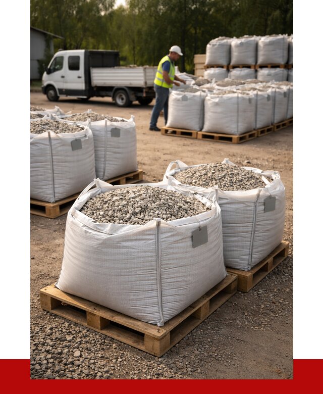 Щебень в мешках с доставкой в Благовещенске от 4362 р. | ПРОНЕРУДБгв