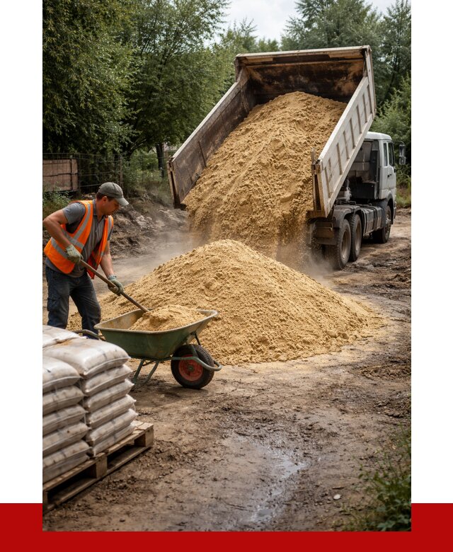 Купить песок с доставкой в Благовещенске от 1869 р. | ПРОНЕРУДБгв