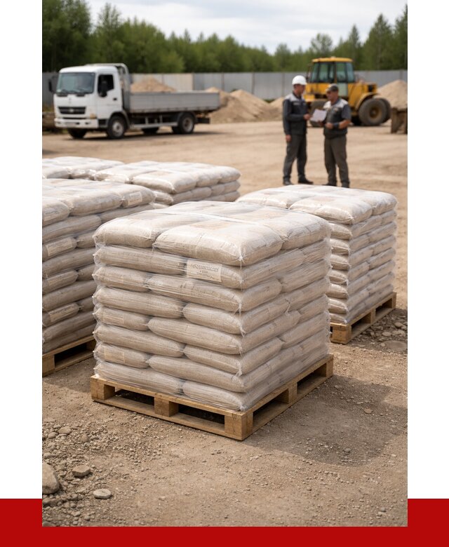 Карьерный песок в мешках в Благовещенске от 1246 р. - ПРОНЕРУДБгв
