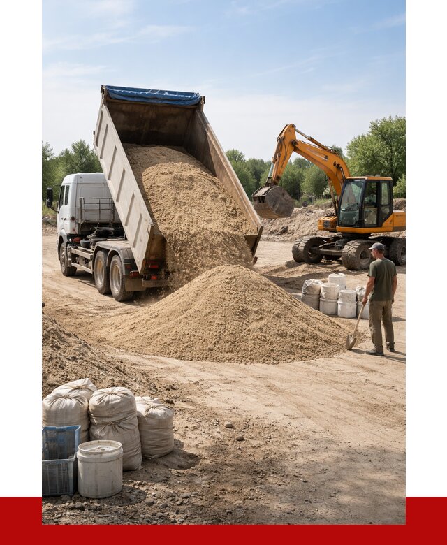 Купить речной песок в Благовещенске от 1246 р. за куб | ПРОНЕРУДБгв