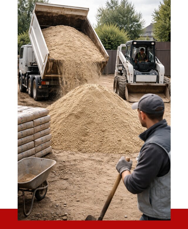 Мытый речной песок с доставкой в Благовещенске от 1506 р. | ПРОНЕРУДБгв