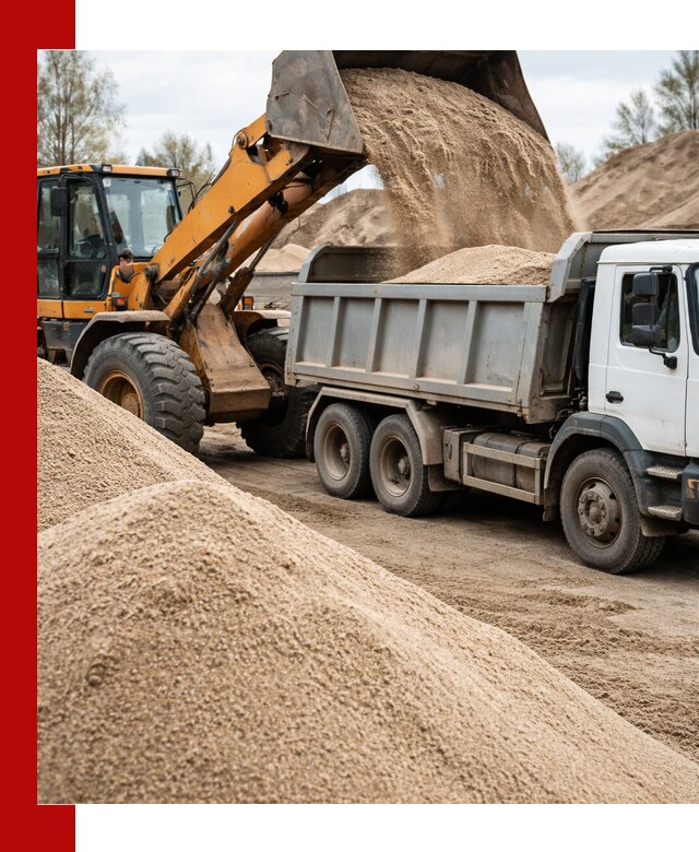 Доставка сеяного песка в Благовещенске оптом и в розницу