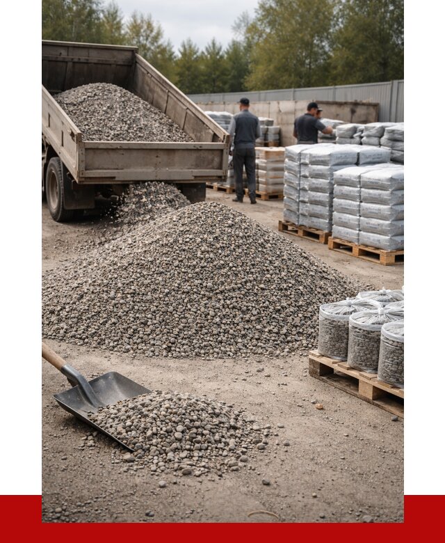 Гравий фракция 5-20 в Благовещенске купить от 2389 р. ПРОНЕРУДБгв