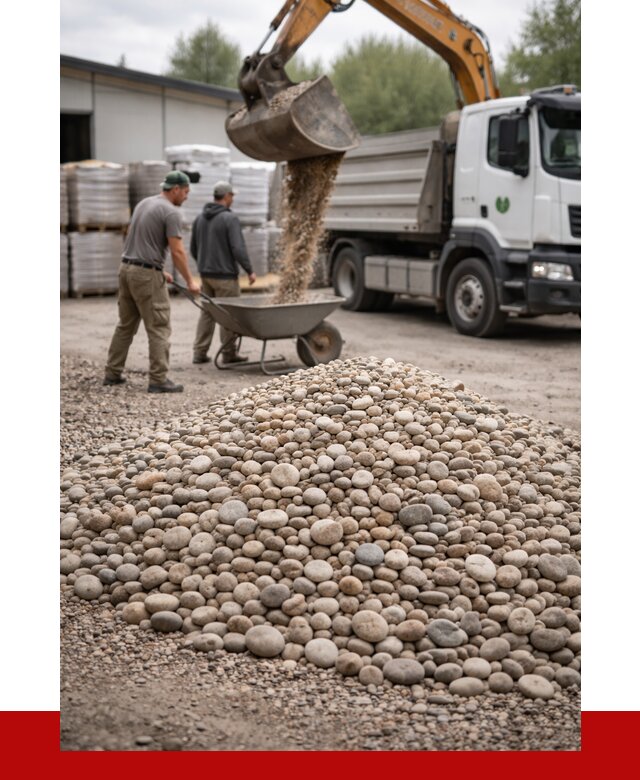 Галька декоративная в Благовещенске от 3324 р. за куб | ПРОНЕРУДБгв