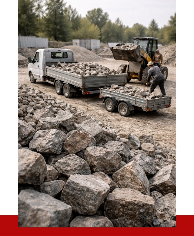 Купить бутовый камень гранитный в Благовещенске от 2908 р. | ПРОНЕРУДБгв