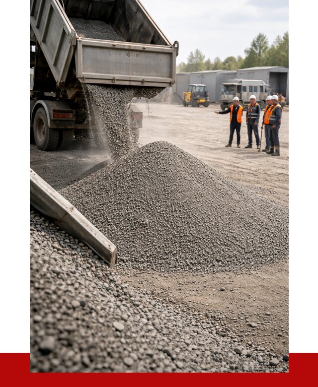 Гравийный отсев 0-5 в Благовещенске от 1246 р. с доставкой | ПРОНЕРУДБгв