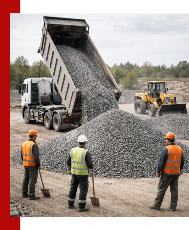 Доставка и продажа гранитной крошки в Благовещенске