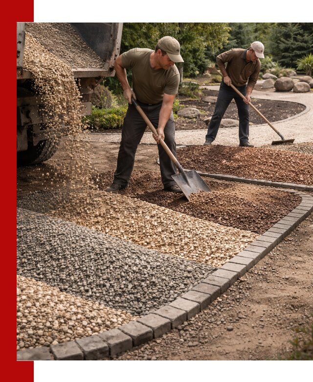 Декоративная крошка для ландшафта в Благовещенске — продажа и доставка