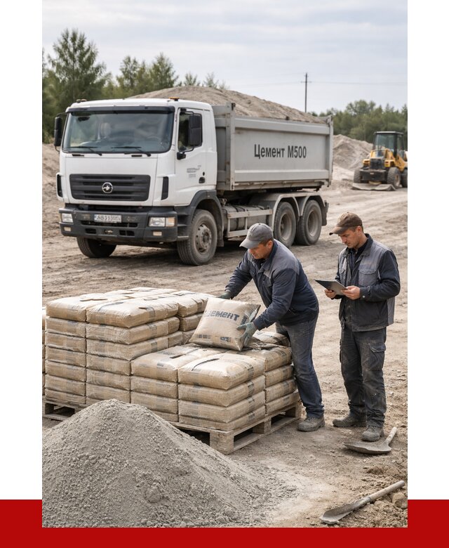 Купить цемент м500 с доставкой в Благовещенске от 5401 р. | ПРОНЕРУДБгв