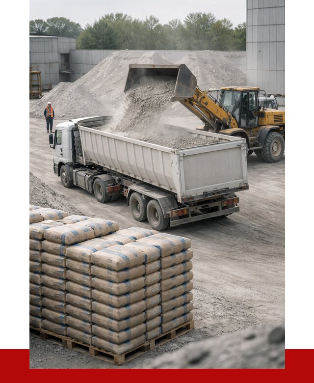 Купить цемент навалом в Благовещенске от 5712 р. с доставкой | ПРОНЕРУДБгв