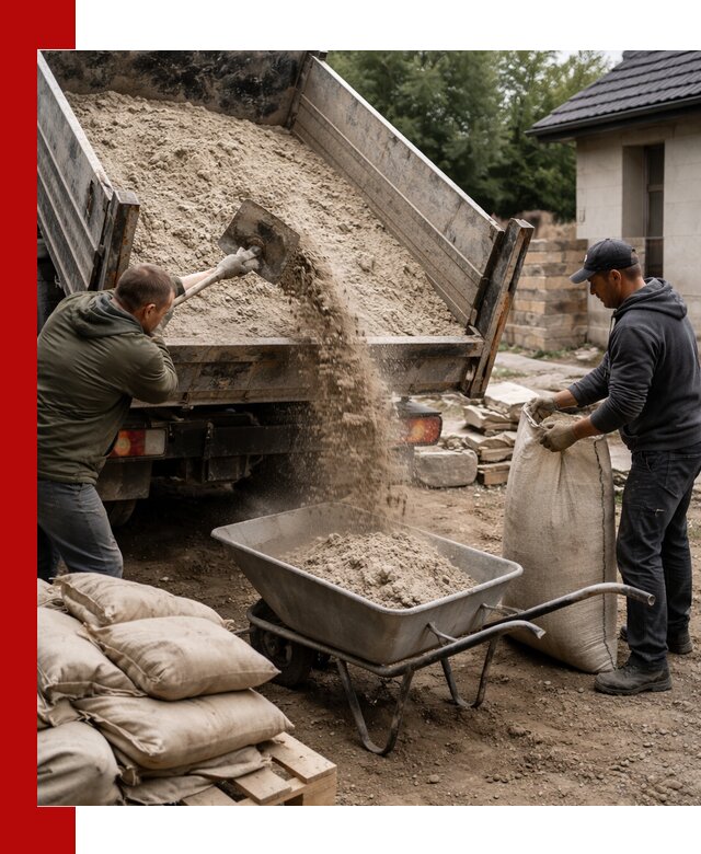 Качественная сухая смесь для кладки с доставкой в Благовещенске