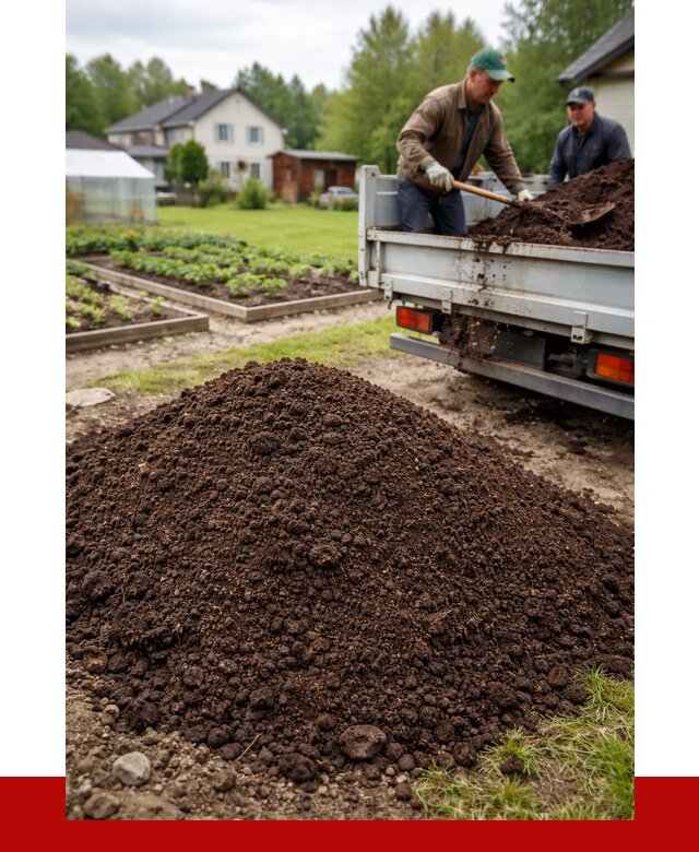 Плодородный грунт в Благовещенске с доставкой от 4362 р. | ПРОНЕРУДБгв