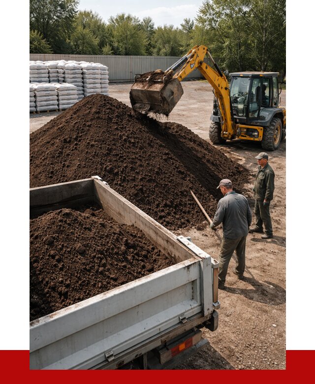 Растительный грунт с доставкой в Благовещенске от 3324 р. | ПРОНЕРУДБгв