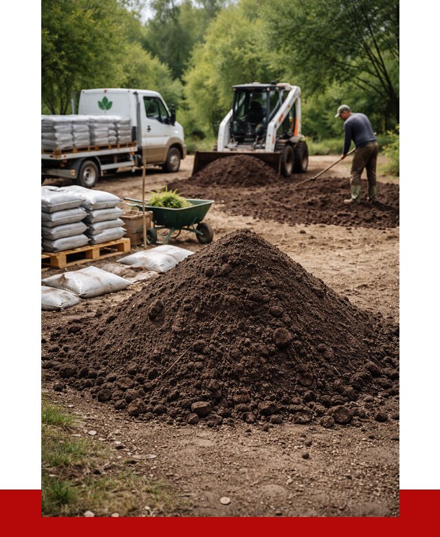 Грунт для озеленения с доставкой в Благовещенске от 1869 р. | ПРОНЕРУДБгв