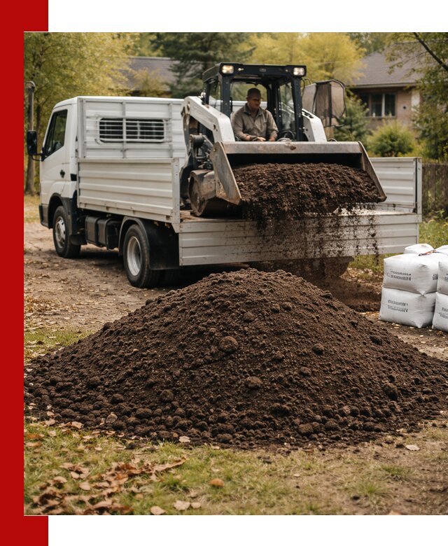Доставка садовой земли в больших объёмах в Благовещенске