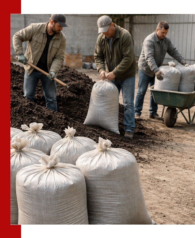 Купить чернозем в мешках с доставкой в Благовещенске