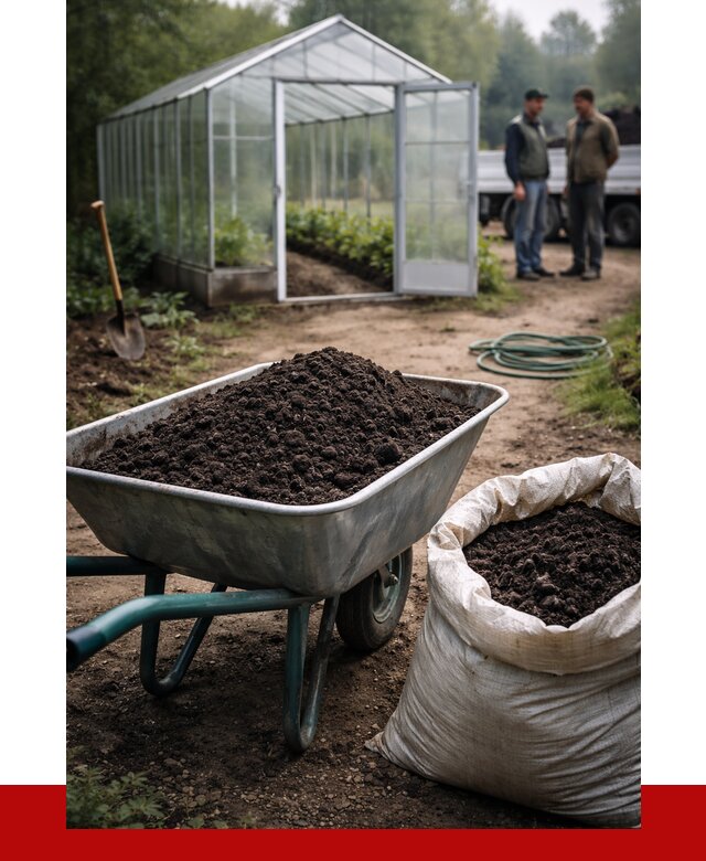 Чернозем для теплицы в Благовещенске с доставкой от 1558 р. | ПРОНЕРУДБгв