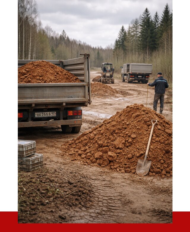 Глина и суглинки в Благовещенске от 4674 р. за куб | ПРОНЕРУДБгв