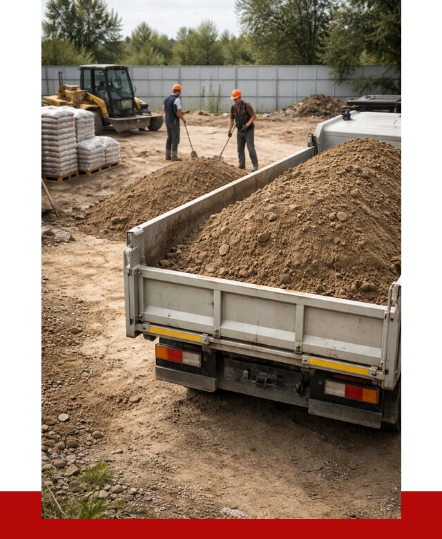 Супесь с доставкой в Благовещенске от 2545 р. за куб | ПРОНЕРУДБгв