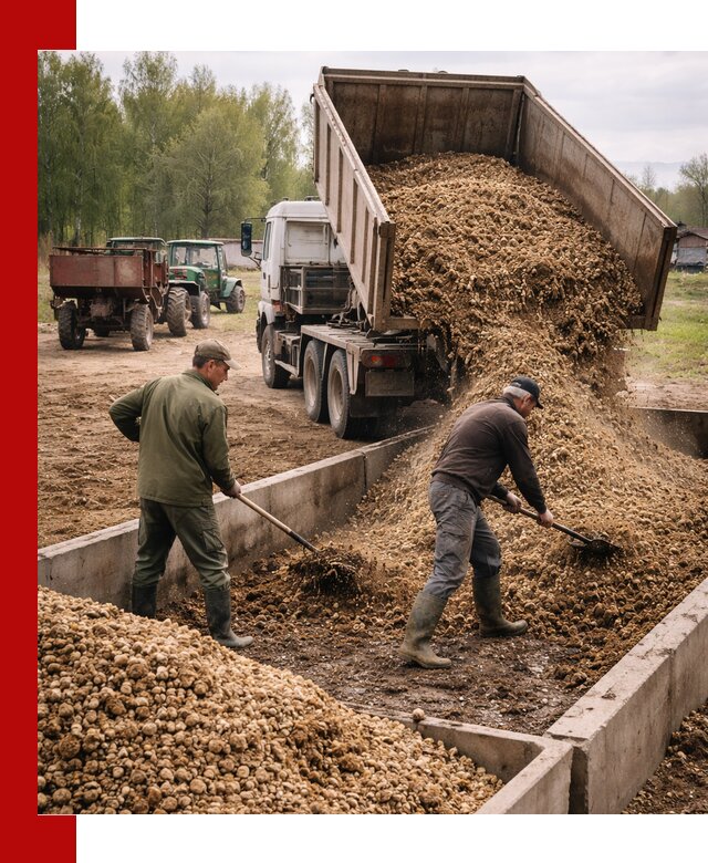 Куриный помет с доставкой в Благовещенске оптом и в розницу