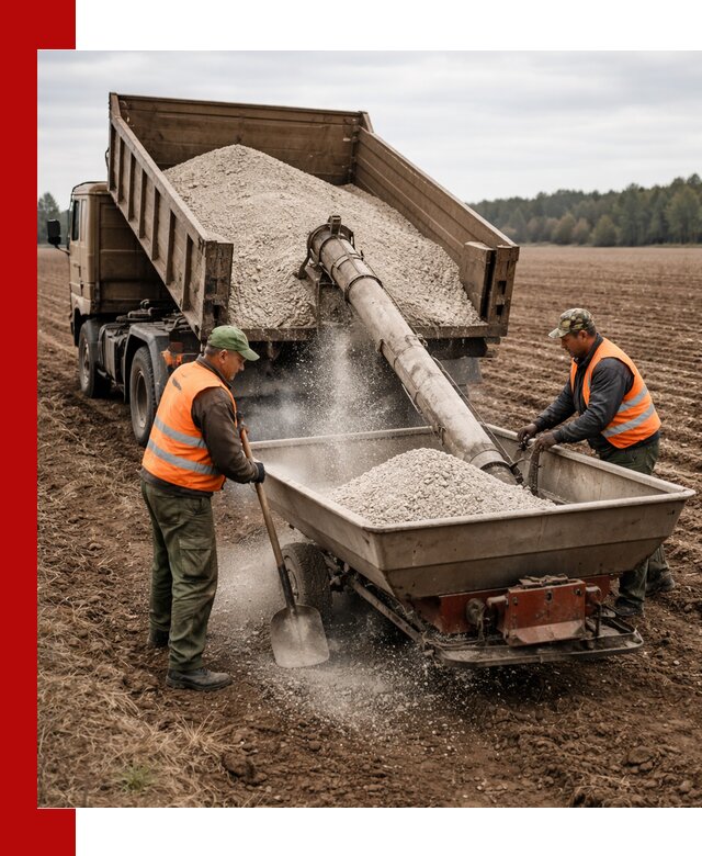 Доставка и продажа суперфосфата оптом и в розницу в Благовещенске