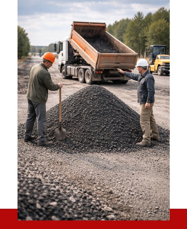 Купить асфальтовую крошку для дорог в Благовещенске от 4362 р. | ПРОНЕРУДБгв