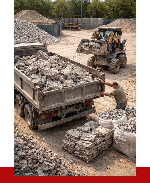 Купить бой бетона с доставкой в Благовещенске от 4985 р. | ПРОНЕРУДБгв