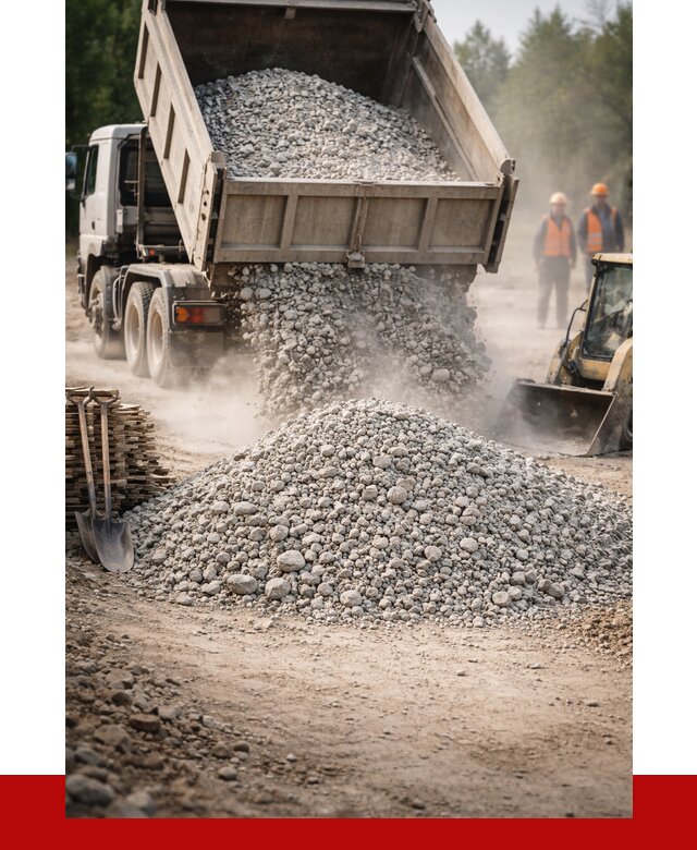 Купить дробленый бетон в Благовещенске от 1766 р./куб | ПРОНЕРУДБгв