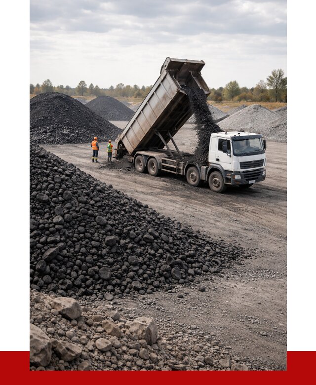 Купить уголь с доставкой в Благовещенске от 6439 р. оптом | ПРОНЕРУДБгв