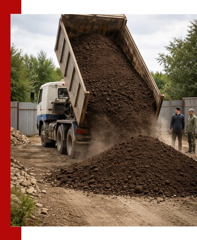 Доставка самосвалом 10 кубов в Благовещенске быстро и надёжно